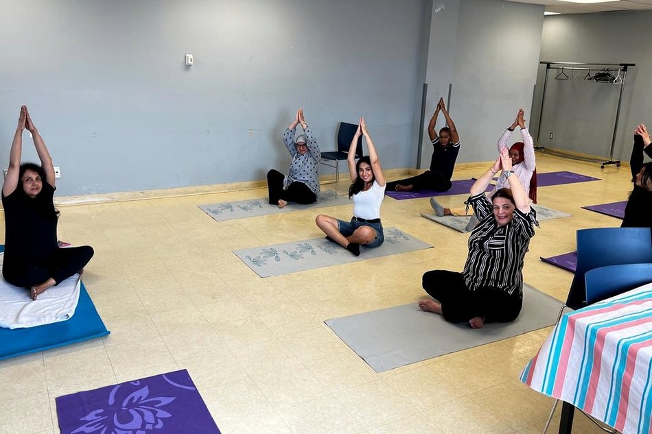 A community class taught by Shipra